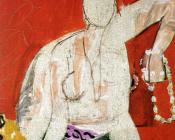 亨利 马蒂斯 : 拿着珍珠项链的女人